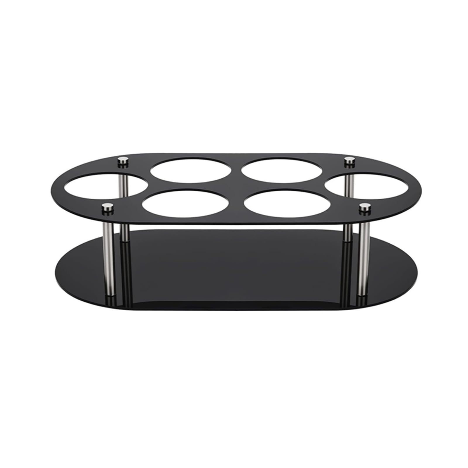 HDOYTXXM Cup & Bottle Rack – Sturdy Stackable Storage for Kitchen Countertop Fridge Space Saving Acrylic Cup Organizers