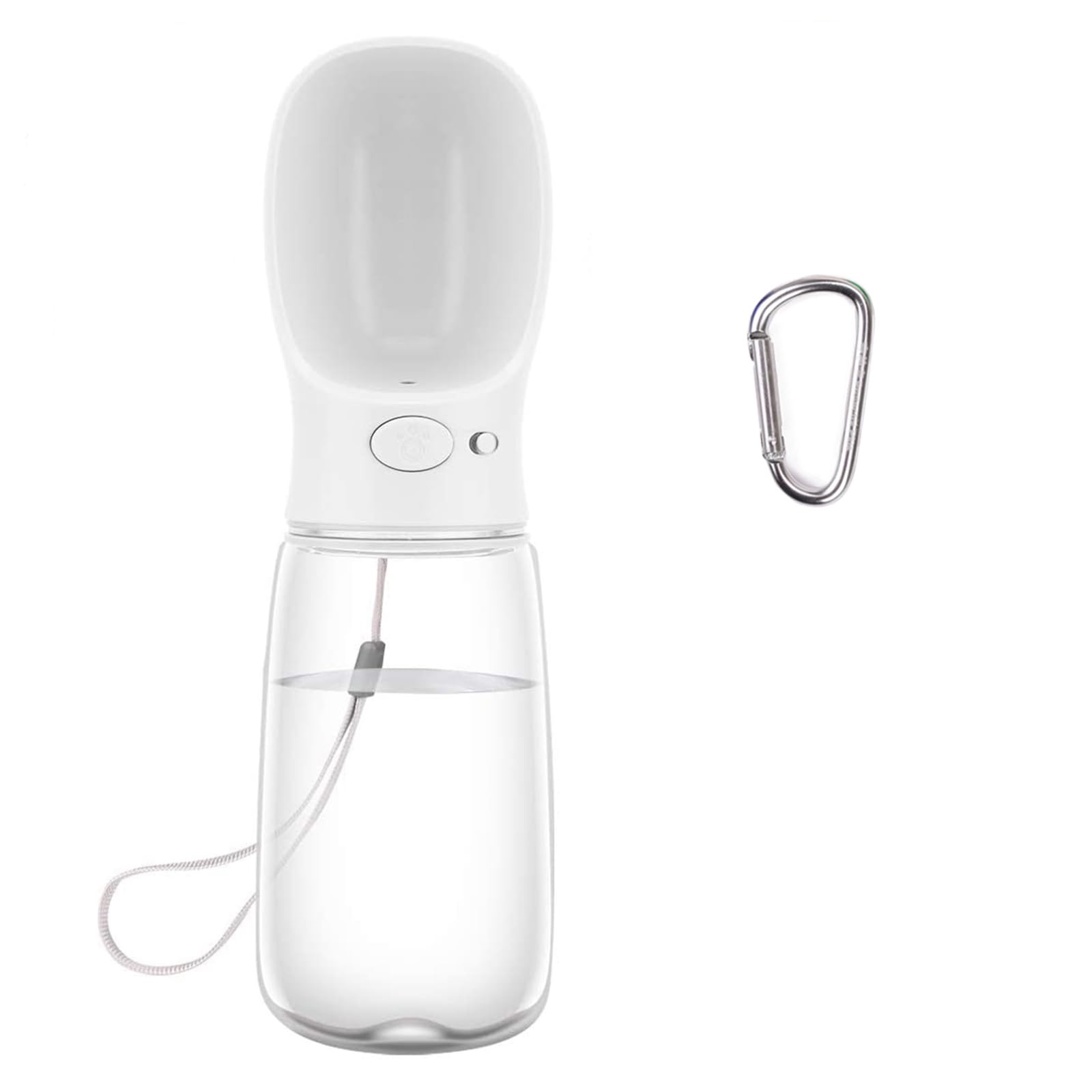 550ml Borraccia Portatile per Cani, Dispenser per Acqua Antibatterica per Alimenti per Animali Domestici Perdita Prova Cane Gatto BOL Bottiglia da Viaggio, Bere all'aperto Pet