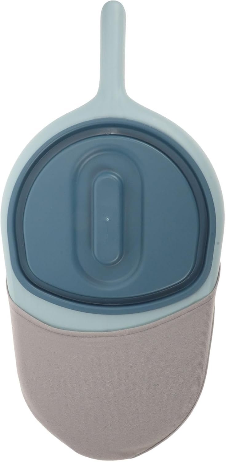 Portable Bedpan and Urinal Pot Plastic Bedpan with Lid and Handle Night Urine Pot for Bedridden Women and Men Bedside Bathroom Aid for Home and Hospital Use Random Color