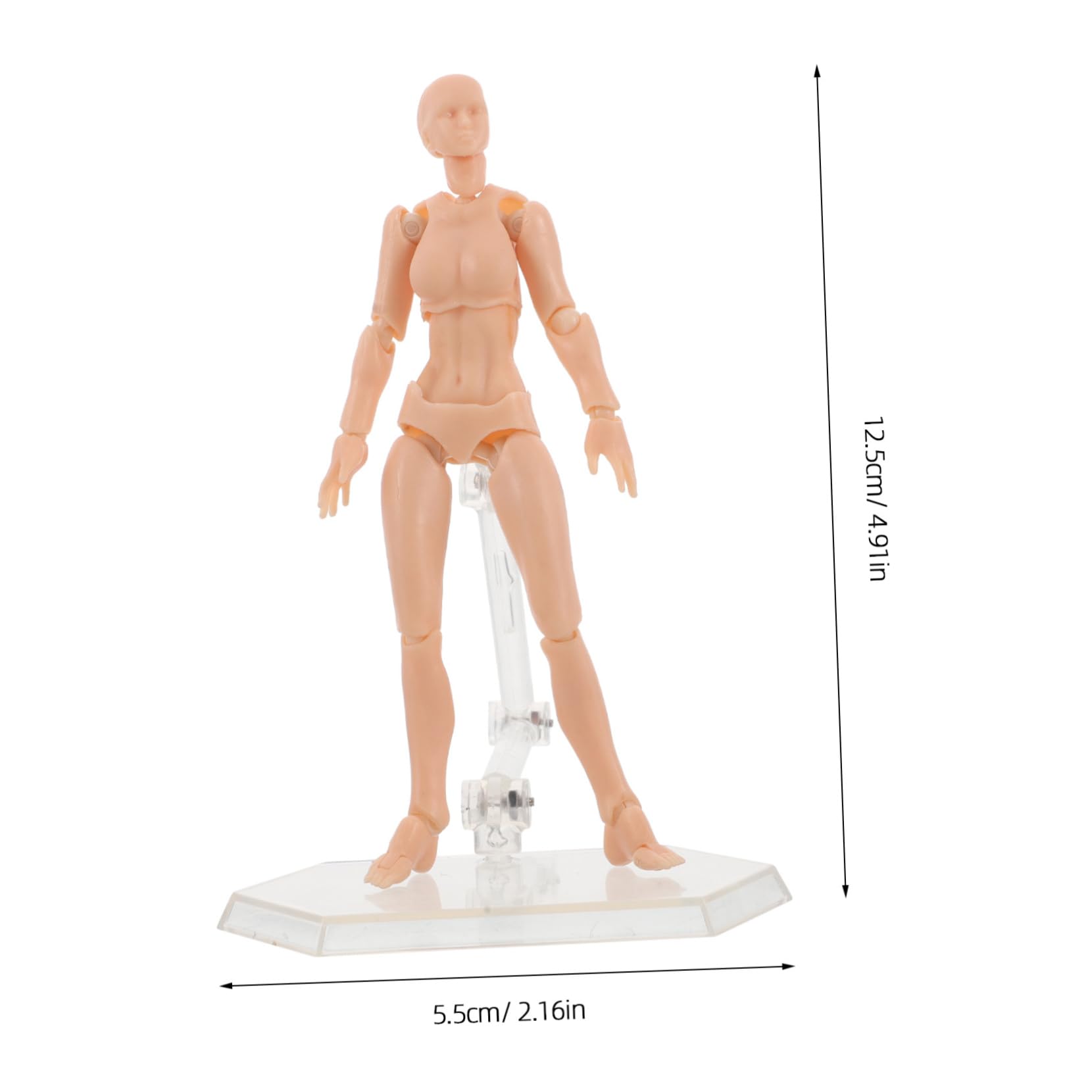 VICASKY Drawing Figure Model Stand Action Figure for Art Projects Realistic Poses for Artists
