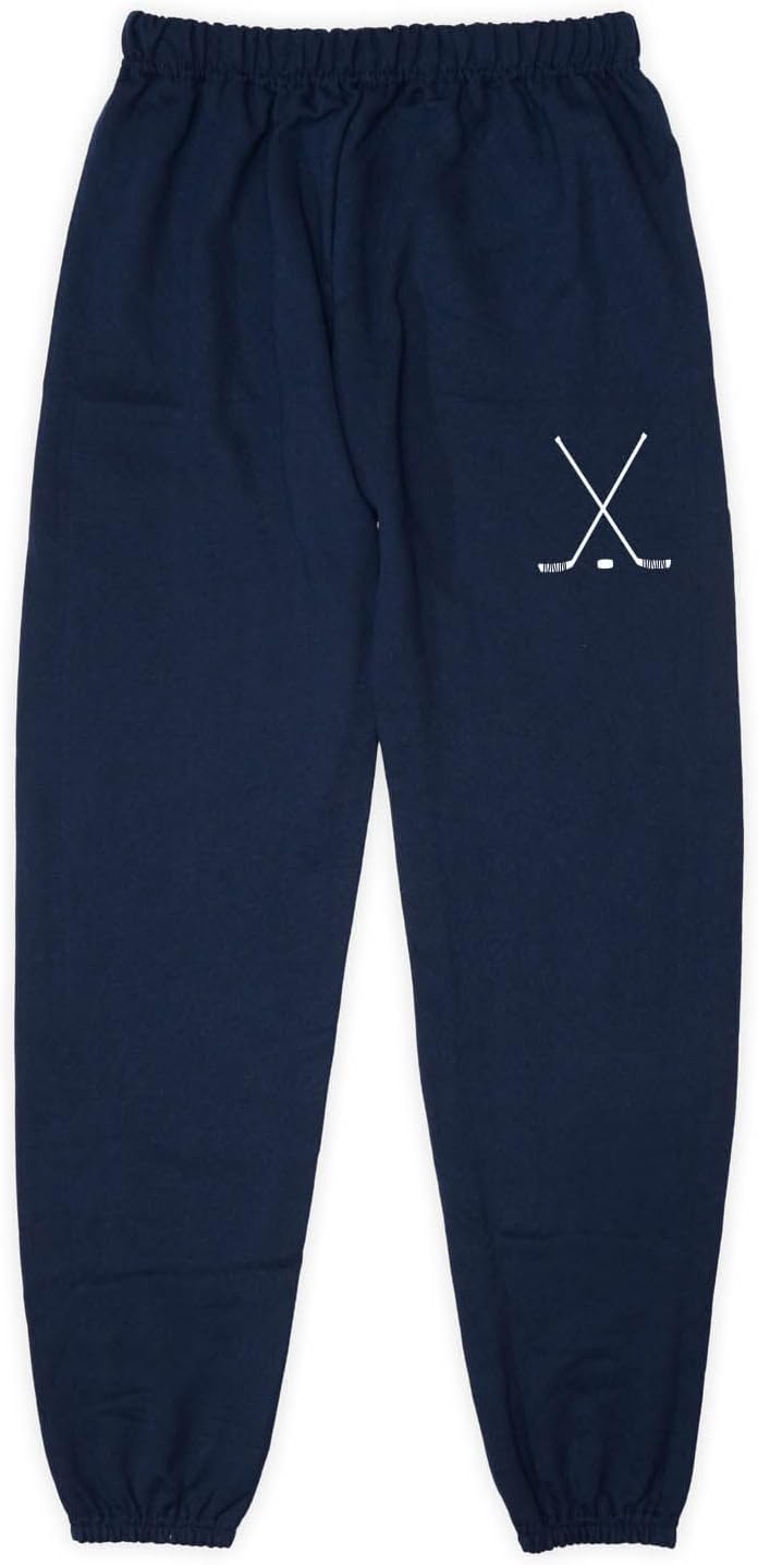 Hockey Sticks Sweatpants | Hockey Apparel by ChalkTalk Sports | Multiple Colors | Youth and Adult Sizes