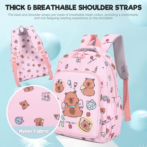 Pack sac à dos Capybara drôle : le cadeau parfait pour la rentrée - 3