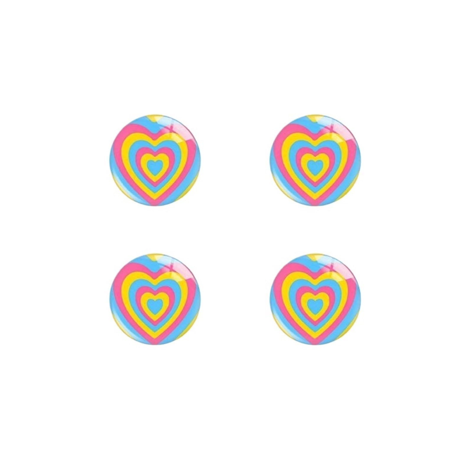 Glass Magnets 12pcs Glass Strong Magnetic Refrigerator Magnet, Fridge Magnets For Kitchen Decoration, Home(Color-09)