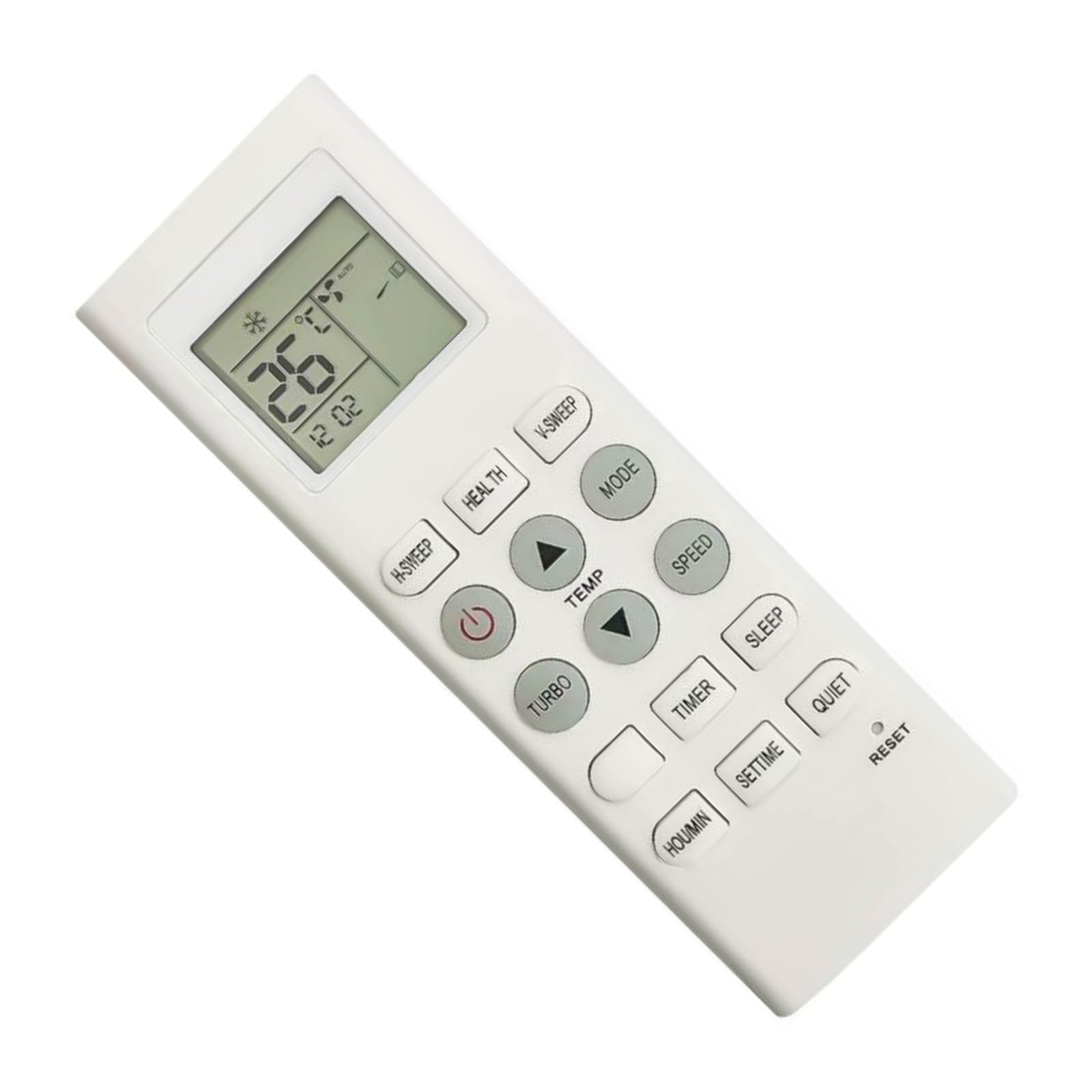 Yhplxyuus Universally LCD Remote Control with KKG7B-C1 Air Conditioning Full Function Replacement LCD Air Conditioning Remote Contro