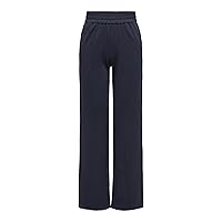ONLY Onlpoptrash-Suki Life MW Pant Pnt Noos, Cielo Notturno