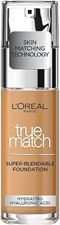 L'Oréal Paris Foundation Perfect Match, Covering Makeup - Perfect Fused with Skin Tone and 24h Moisture