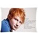 KASPL Ed Sheeran Pop Singer Pandora Design Custom Zippered Pillow Case by NFL Pillow Case Fundas para Almohada (50cmx75cm)