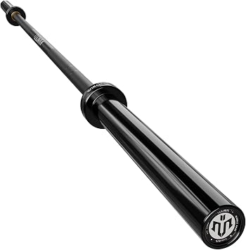 Mikolo 7ft Olympic Barbell, Barbell for Weightlifting and Powerlifting 45lb, Olympic Bar for 1500lbs Capacity, Weight Bar Fit 2 Standard Weights