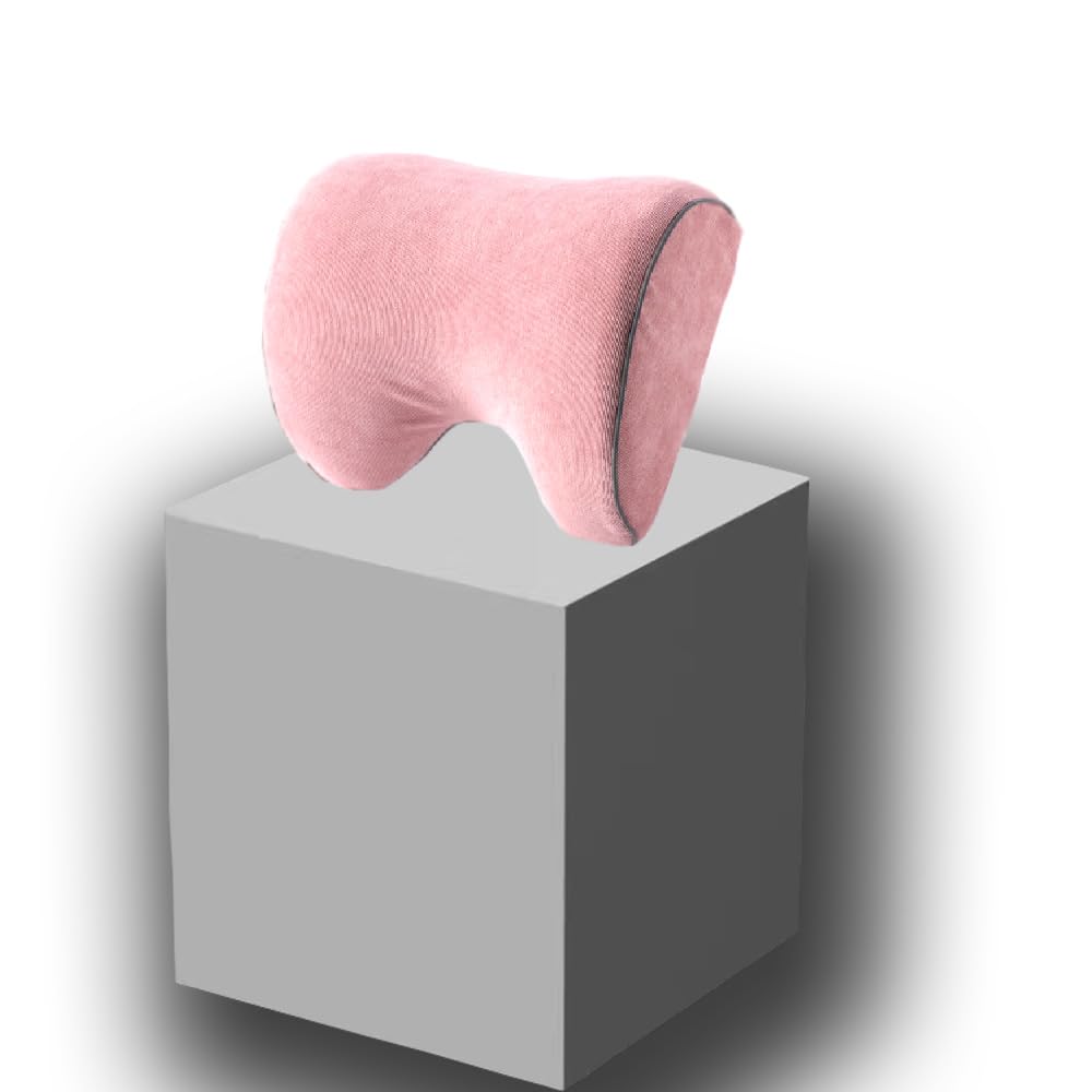 Almohada para el Cuello del Coche, para MG6 2022-2024 reposacabezas Coche, Correas Ajustables para el Reposacabezas del Asiento del Coche.,C-Pink