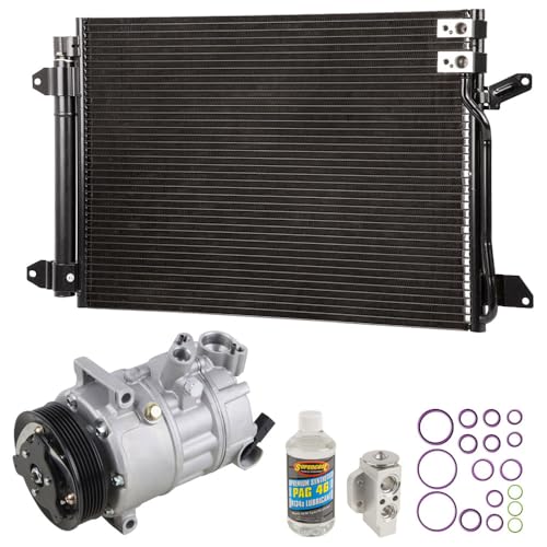 A/C Kit w/AC Compressor Condenser & Drier For Volkswagen VW