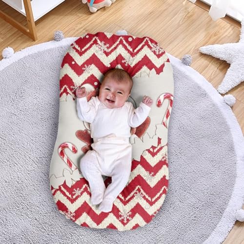 Image of ZOUTAIRONG Christmas Bassinet Sheet Set Snug Fitted Cradle Fitted Sheets Cute Snowman Stretchy Ultra Soft for Oval Rectangle Hourglass Bassinet Mattress Unisex Boy Girl