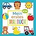 Produktbild Mein Erstes Malbuch - Ab 1 Jahr: Erstes Ausmalbuch für Jungen und Mädchen | Perfekt zum Malen und Lernen erster Wörter, Tiere und Fahrzeuge