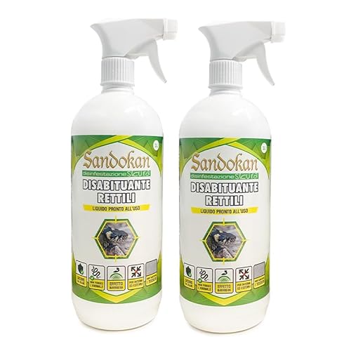 Disabituante per Rettili Sandokan – Repellente Naturale per Serpenti e Lucertole, Uso Esterno, Efficace e Sicuro (2)