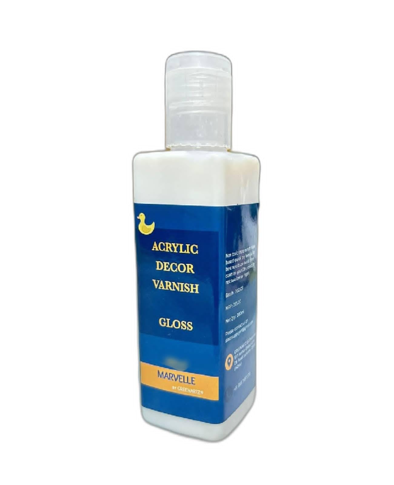 MARVELLE 100ml Gloss Varnish for Acrylic Painting Glass Wood Canvas Artwork Protection Any Surface Quick Drying Non Yellowing (B0CY91D3DK) Amazon Price History, Amazon Price Tracker