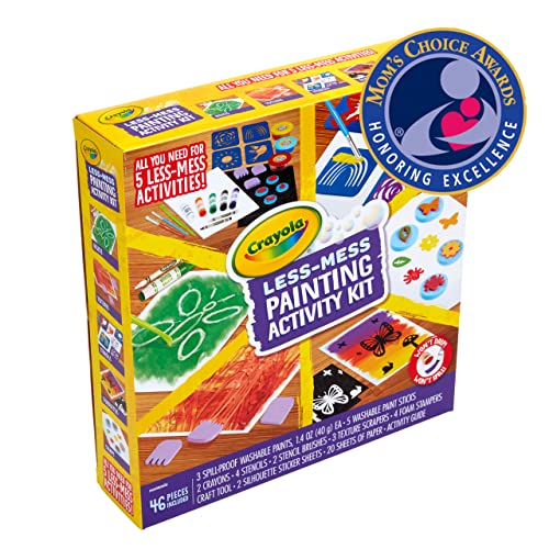 Crayola Less Mess Painting Activity Kit - image 5