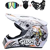 combinar la moto cascos profesional fuera de la carretera certificados de protección D.O.T y un buen sistema de ventilación, siempre que la circulación de aire óptima asegura una experiencia de conducción agradable, visión clara y la cabeza fría. Se siente incluso en verano no es demasiado caliente