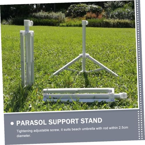 Support de parasol pour stabiliser votre ombrage de terrasse en fer