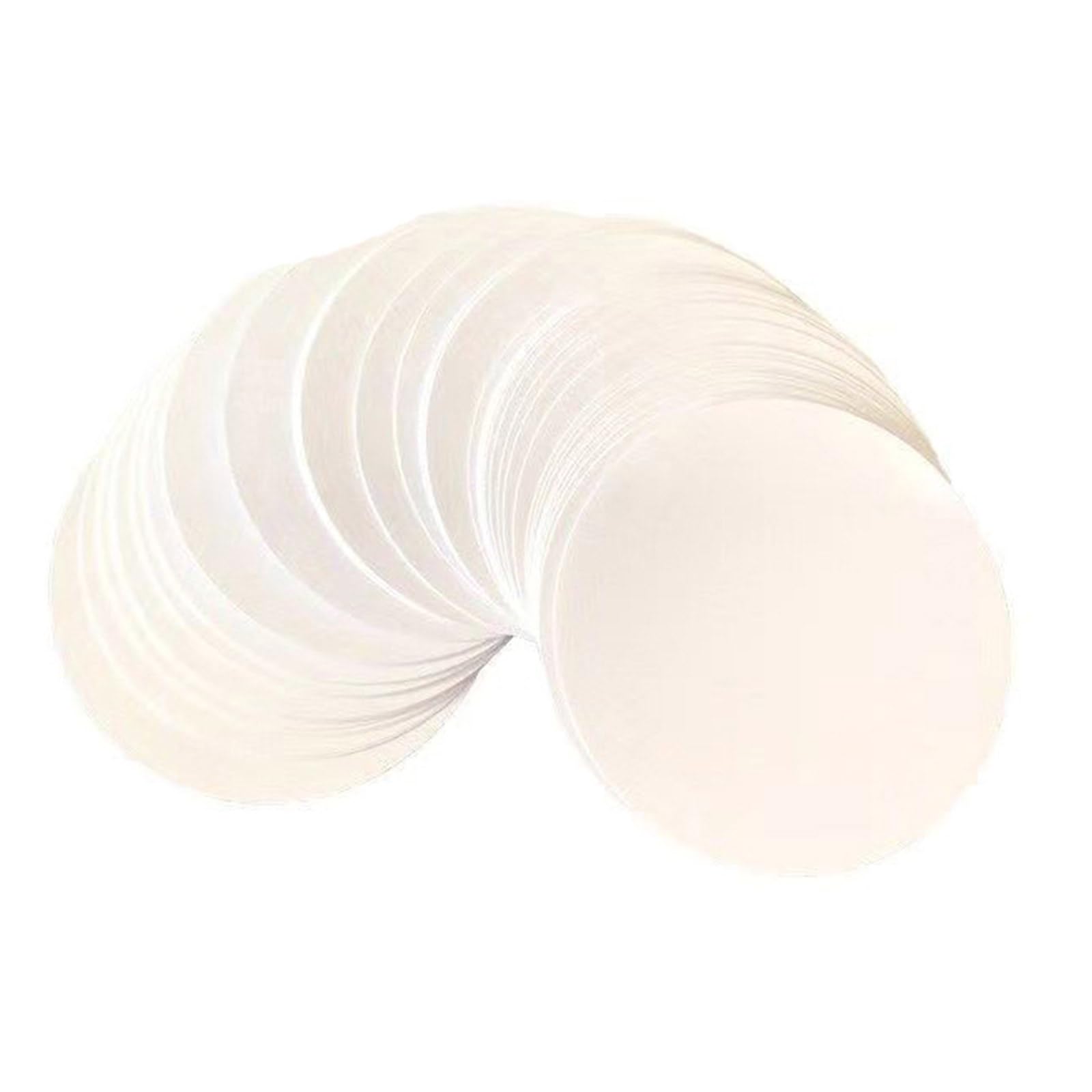 Maxtonser 100Pcs White Circular Paper Button Maker Circular Paper For Handmade Button Pin Badge Pin Painting and Art Craft