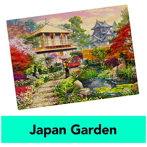 Spin Master Games, 2-Pack de Rompecabezas de 1000 Piezas, Costa Amalfi y Jardín Japonés, Rompecabezas para Adultos y Niños Mayores de 12 Años Exclusivo en Amazon miniatura 5