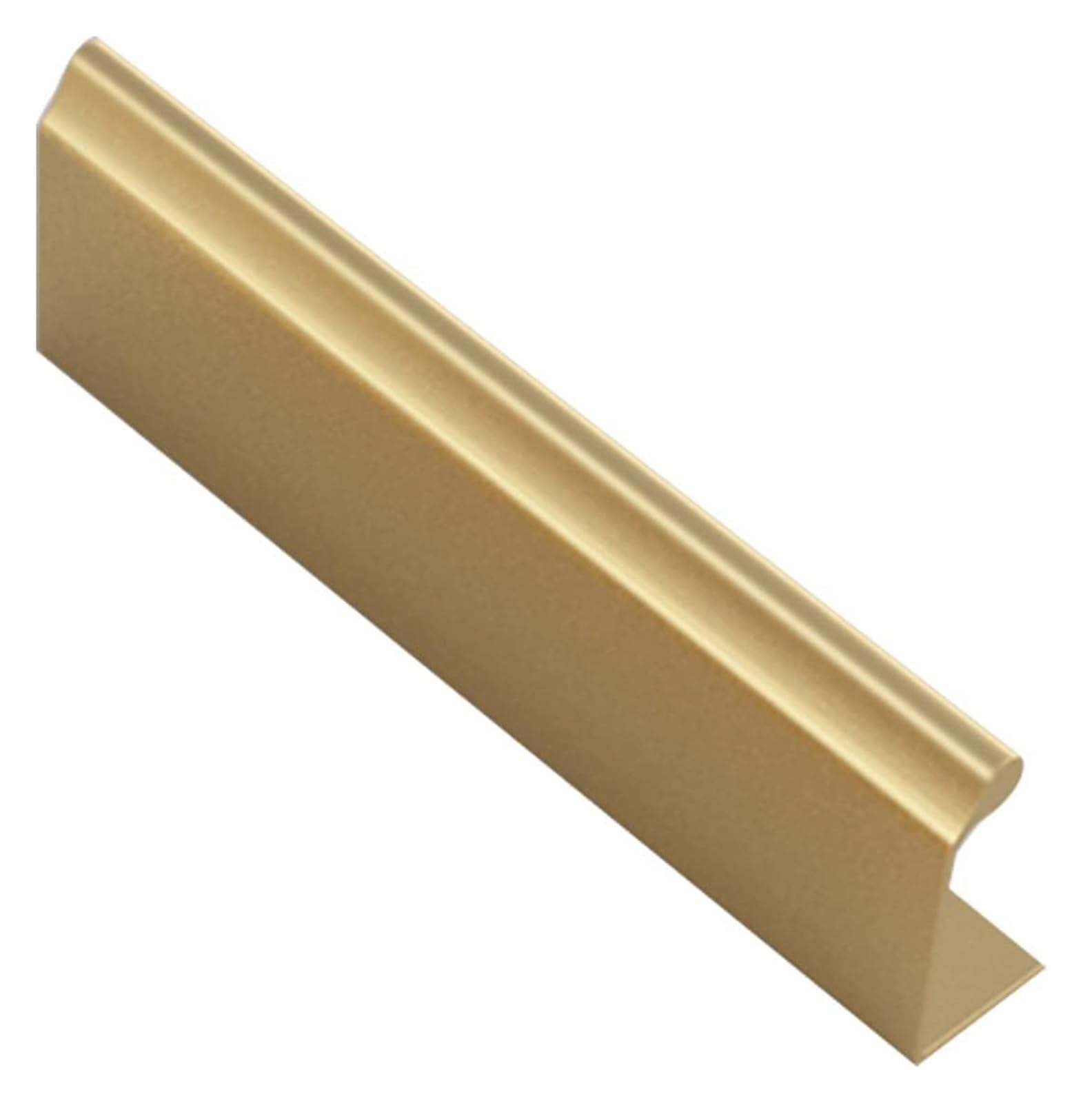 LQZAXSRDR Concealed Drawer Handles, Concealed Cabinet Handles Drawer Pulls Aluminum Alloy Golden 120-500mm(Length 300mm)
