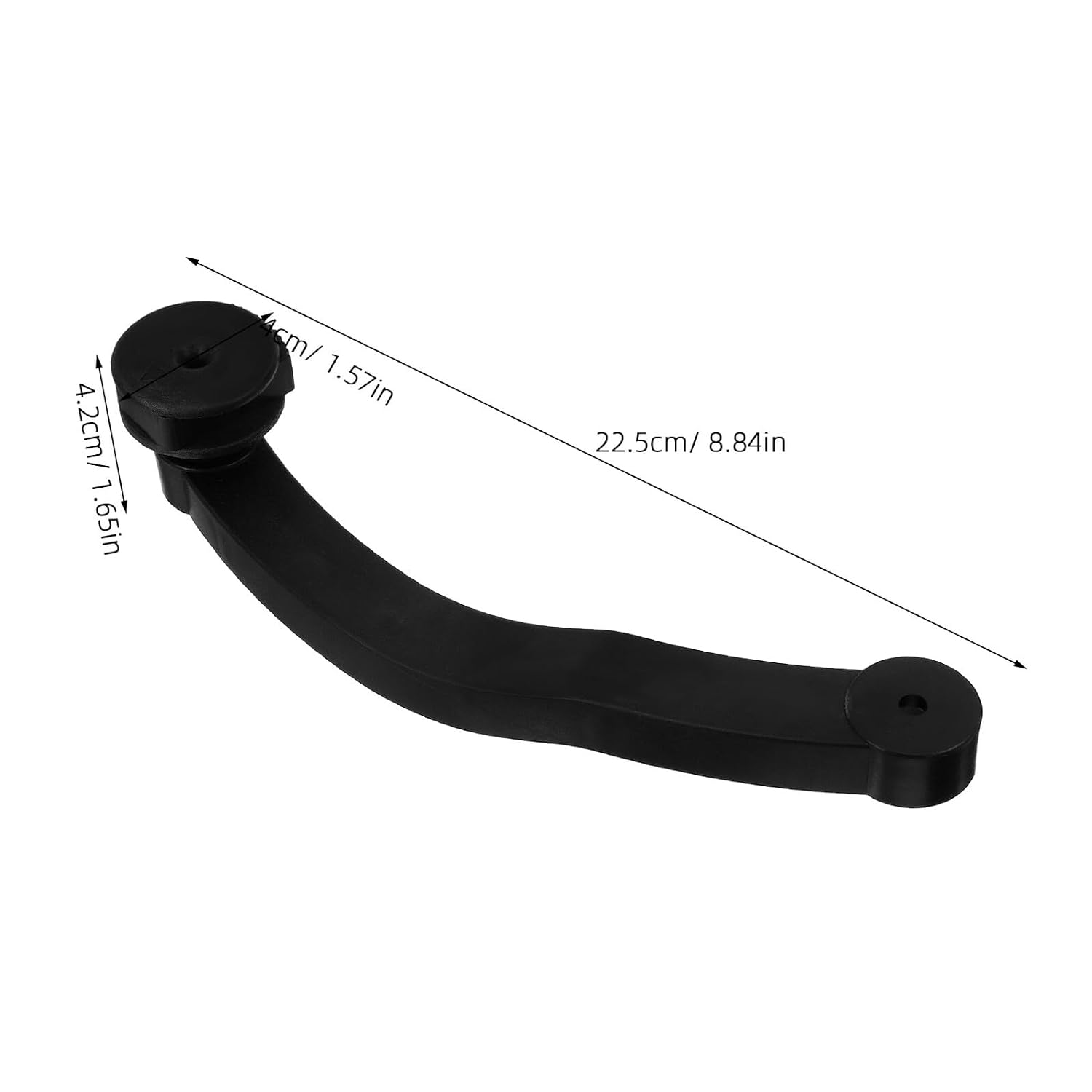 Tire Balancing Machine Ruler Handle Anti-Slip Measurement Crank, Plastic Caliper Handle for Wheel Balancer Measuring Tool, Large Size for Auto Repair and Tire Replacement