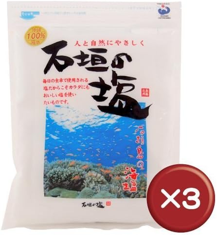 Ishigaki of salt500g 3 bags set