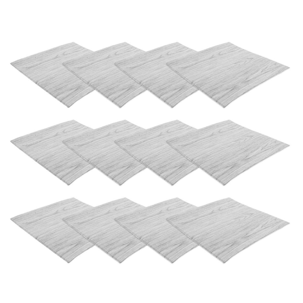 Calcomanías de pared 3d autoadhesivas y removibles con textura de madera