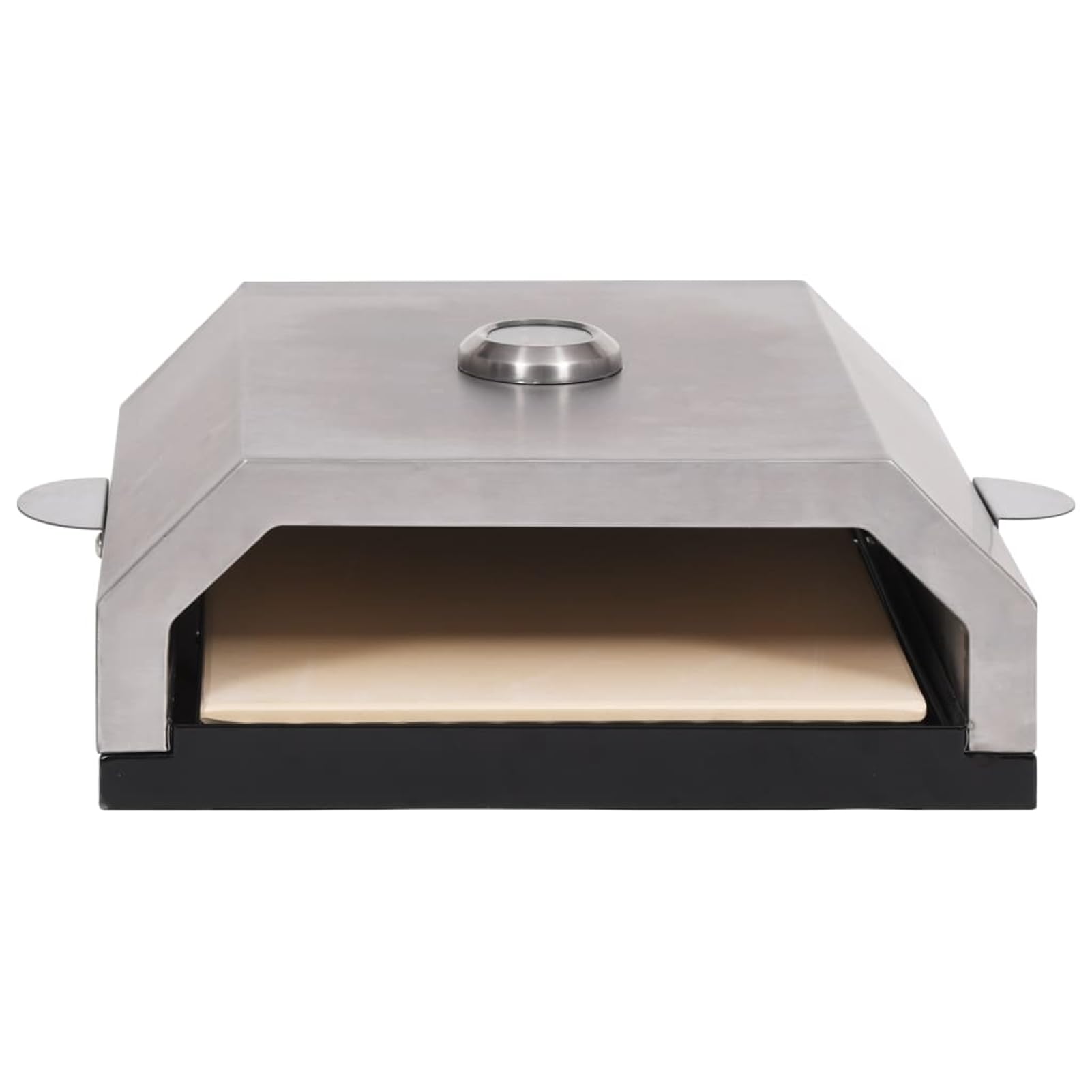 Gecheer Forno pizza, forno con piastra ceramica per barbecue a gas e carbone, per esterni