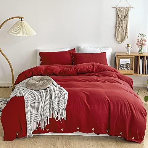 Argstar 2 Pcs Single Duvet Covers, Bohemian Retro Bedding Set, Coloful Mandala Down Comforter Cover, Boho Floral Style Quilt Cover, 100% Ultra Microfiber, 1 Duvet Cover and 1 Pillow Sham