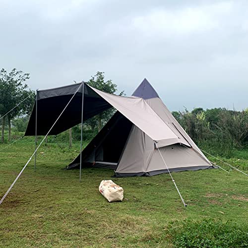 Tente de camping tipi montage rapide occultante pour nuit étoilée confort