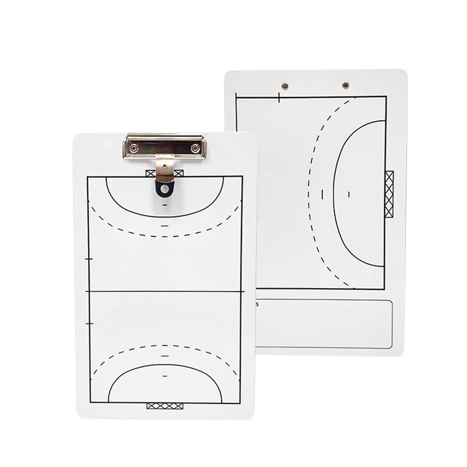 Lavagna Tattica Pallamano, Cartellina Portablocco per Allenatore, Portablocco per Istruttore,Lavagna Portatile Allenatore con Penna, per Competizione e Allenamento