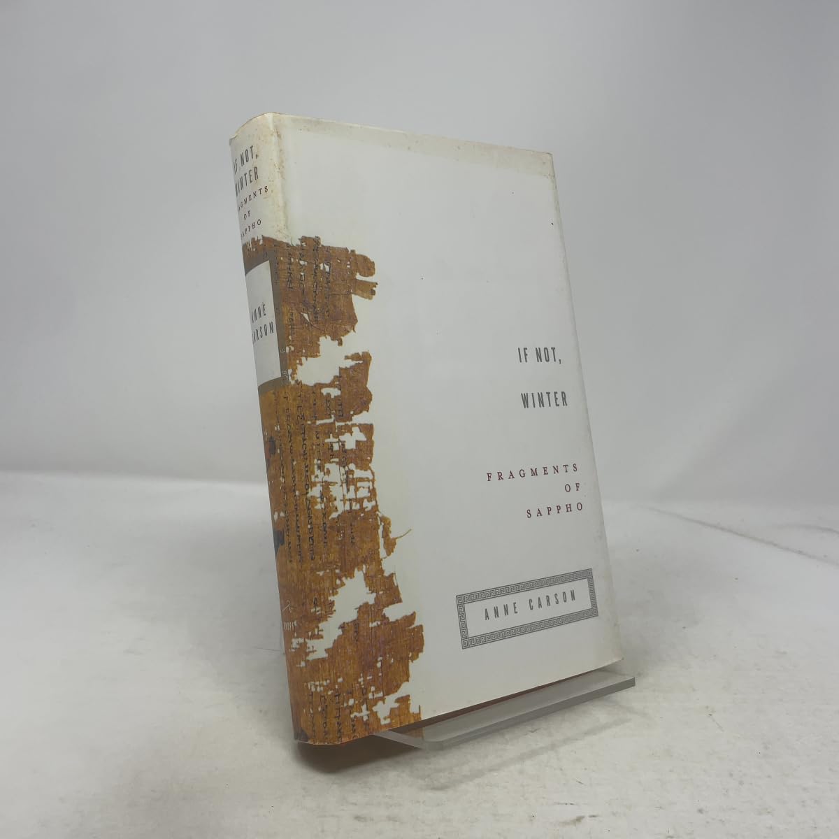 Buy If Not, Winter: Fragments of Sappho — BookShops.in