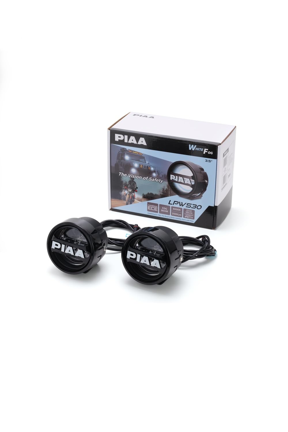 Amazon.co.jp: PIAA(ピア) 後付けランプ 丸形 LED 白色_6000K 【LPW530