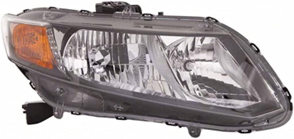 For 2012 Honda Civic Headlight Driver Side HO2502144 For Sedan/For Coupe | 33150-TR0-A01