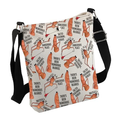 Sac à bandoulière Marcus the Worm pour joueur de jeu vidéo RPG