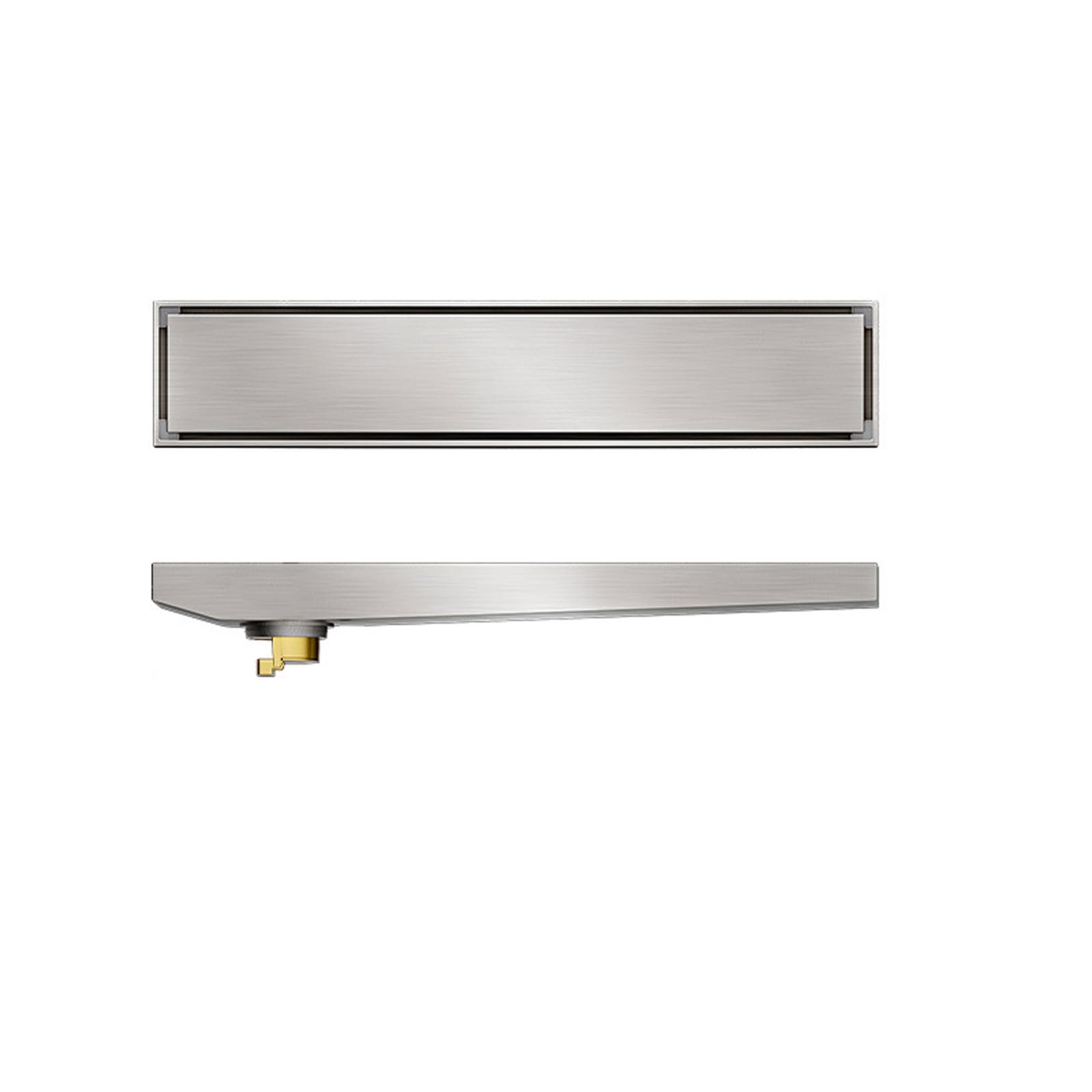 Linear shower drain, Linear invisible shower drain，304 Stainless Steel Tile Insert Floor Drain(40cm)