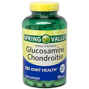 Spring Valley – Glucosamine Chondroitin, Triple Strength, 170 Tablets