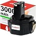 Produktbild Akku für MAKITA Bohrschrauber 6314D - 12V / 3000mAh / Ni-MH - Profiqualität mit frischen Panasonic-Zellen