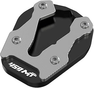 Extension Pad Support Plate 2024 Motorcaycle Accessories Side Stand Enlarge Kickstand Enlarger Support Extension for 450MT 450 MT 450 MT450 450-MTs