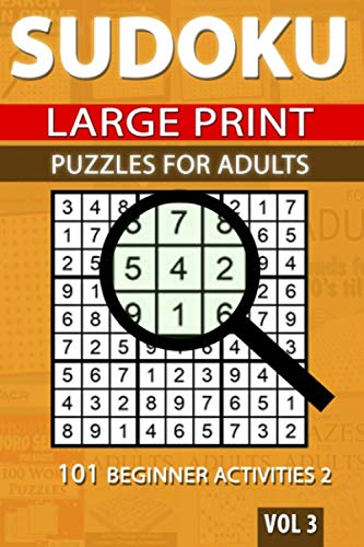 Sudoku Puzzles for Adults: 101 Beginners Activities 2 (Sudoku for Adults)