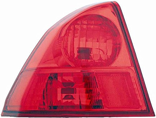 03 04 05 Honda Civic 4 Door Sedan Only Driver Taillight Taillamp