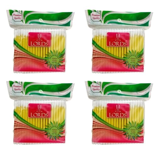 Image of Cotton Earbuds for Ear Cleaning, 400 Pcs