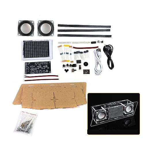 Kit électronique de bricolage haut-parleur Bluetooth double canal