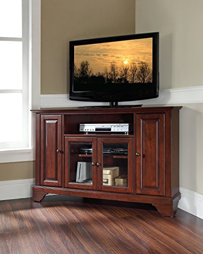 Crosley Furniture Lafayette 48-Inch Corner Tv Stand - Vintage Mahogany #TOP1