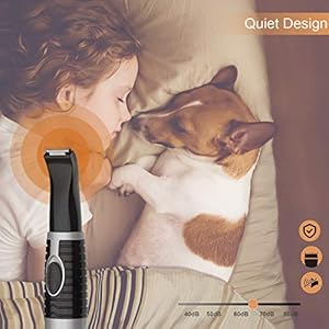 Dog Clippers, Cordless Cat and Small Dogs Clipper, Low Noise Electric Pet Trimmer, Dog Grooming Clippers for Trimming The Hair Around Paws, Eyes, Ears, Face, Rump … Dog Clippers, Cordless Cat and Small Dogs Clipper, Low Noise Electric Pet Trimmer, Dog Grooming Clippers for Trimming The Hair Around Paws, Eyes, Ears, Face, Rump …