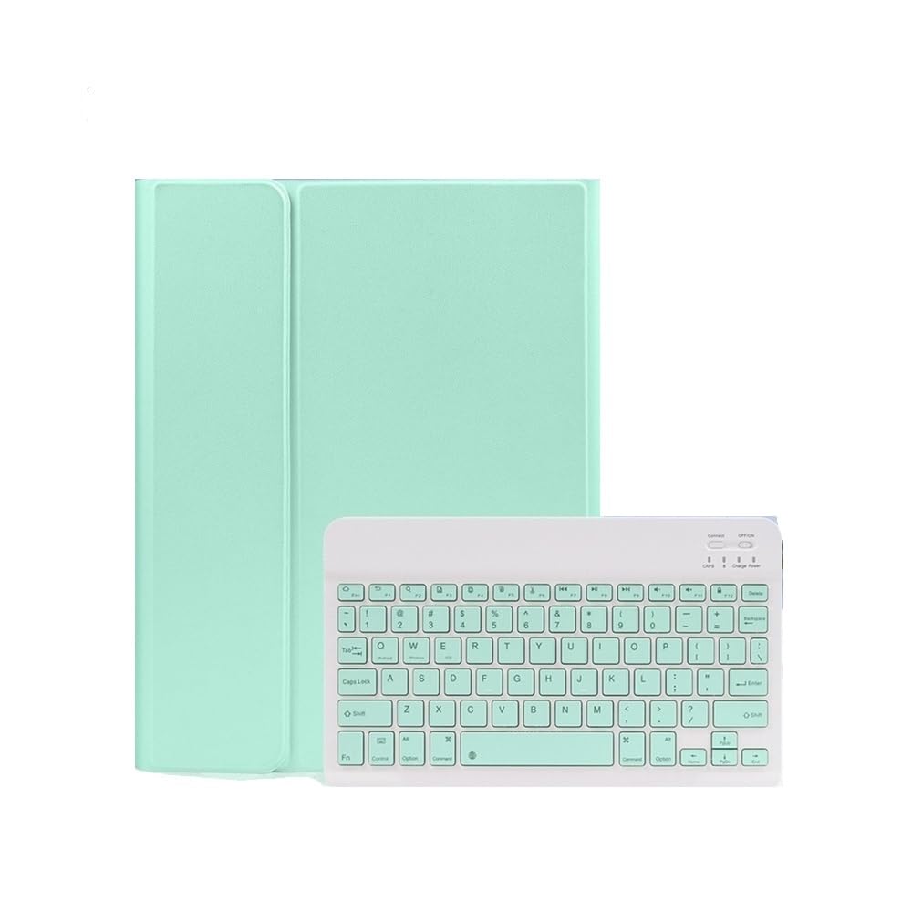 Teclado y ratón inalámbrico para iPad Pro 11 pulgadas 2024 verde 8