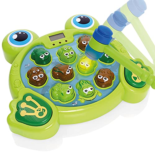 Milly & Ted Whack A Frog Spiel – lustige Kinder-Brettspiele für 3, 4, 5 und 6 Jahre alte – interaktives Spielzeug für 3… – Bild 5