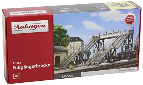 Passerelle ferroviaire Auhagen 11363 pour animer vos gares miniatures