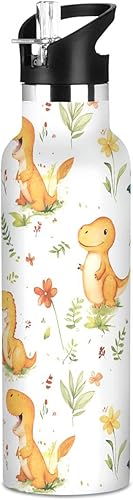 Miniatura 14 de Western Cowboy Boho Cactus Vast Wilderness, Reusable Water Bottle Insulated with Straw Double Wall Vacuum Insulated Leakproof and BPA Free for Gym