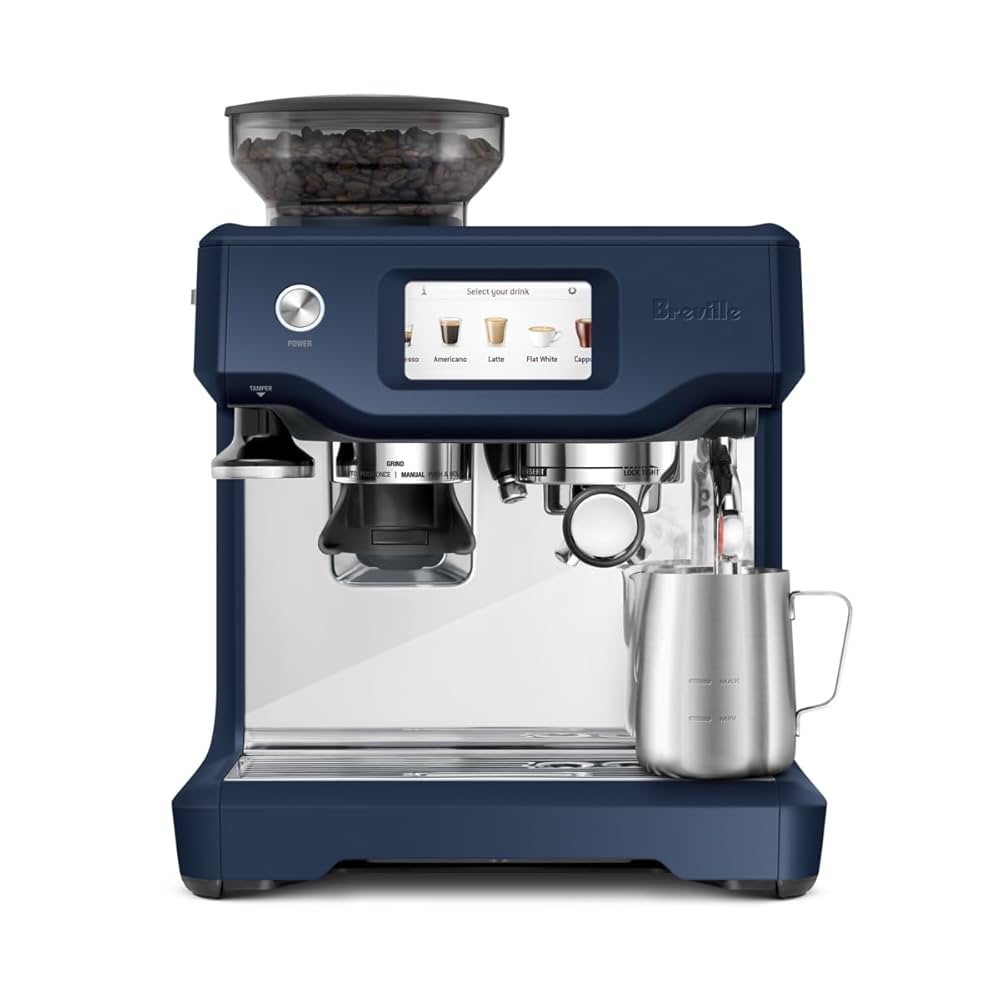 BRIESTA ブリエスタ　Gradation Blue Breville Barista Touch™ Automatic Espresso Machine, Damson